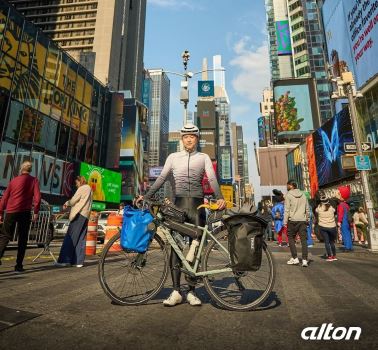 알톤 인피자, 7500km 미국 횡단 달린다!